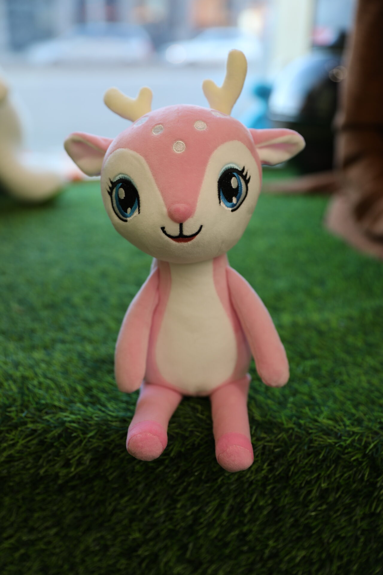 Plush Toy Reindy the Reindeer: Nature lover, and fragrance enthusiast. Original Character Plush Toy