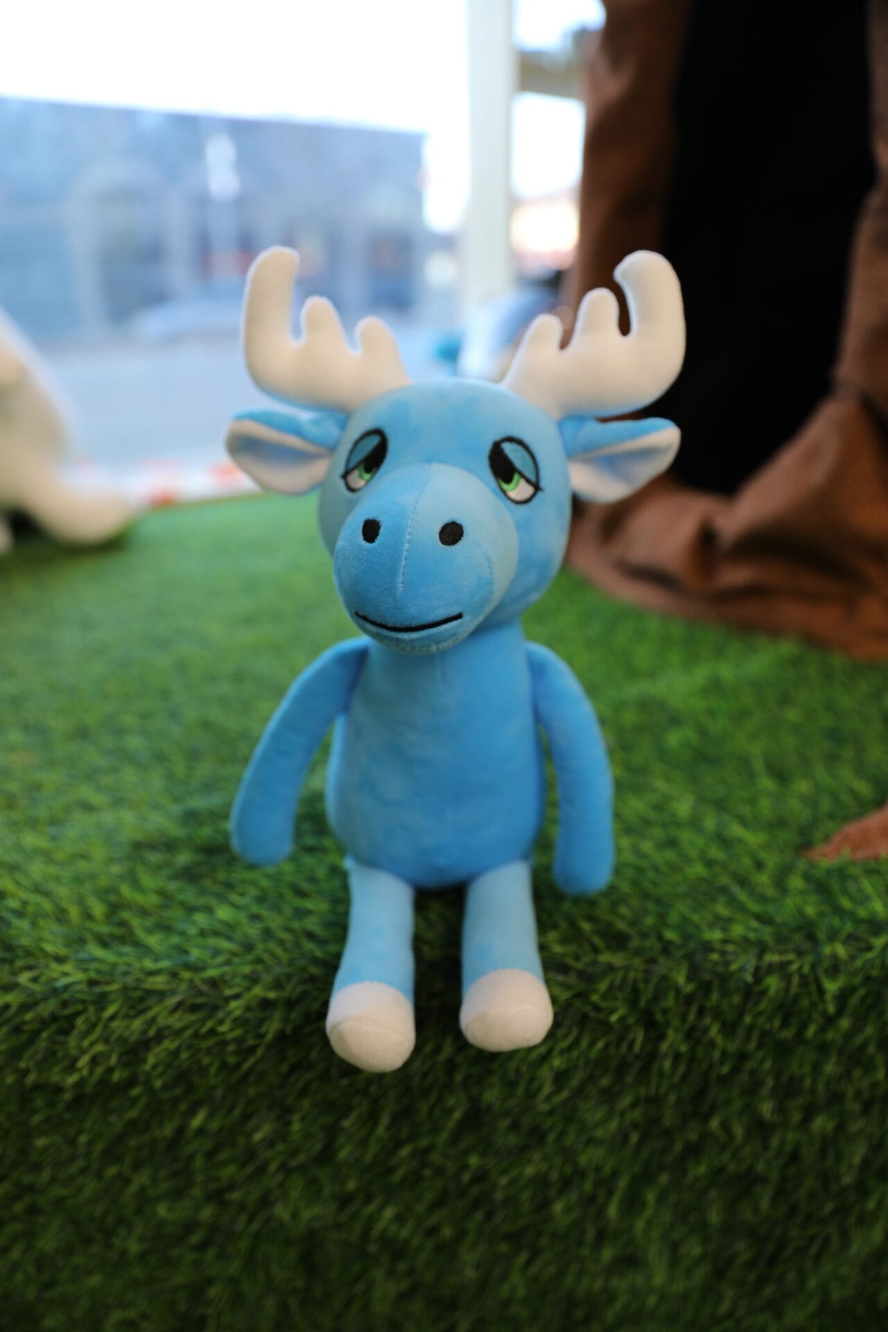 Plush Toy Kodii: A shy little aviator who found a safe, new home in Moose City. Original Character Plush Toy